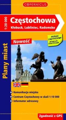 Cz�stochowa k�obuck lubliniec...-plany miast 1:20 ty�