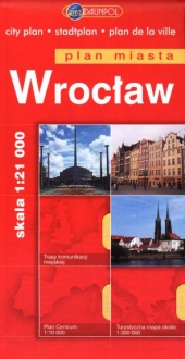 Wroc�aw -plan miasta 1:21 ty�
