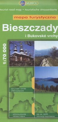 Bieszczady i bukovske vrchy -mapa turystyczna 1:70 ty�