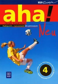 Aha! Neu 4 Podr�cznik z �wiczeniami z p�yt� CD