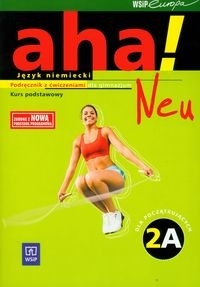 Aha! Neu 2A j�zyk niemiecki podr�cznik z �wiczeniami z p�yt� CD