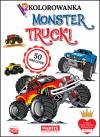 Kolorowanka z naklejkami. Monster trucki