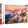 Puzzle 1000 el. Zachód słońca nad Santorini <spanclass=