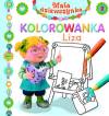 Liza. Kolorowanka. Mała dziewczynka